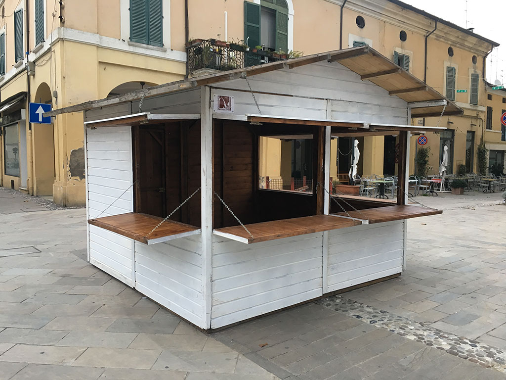 noleggio casetta in legno 3x3 gruppo michelotti