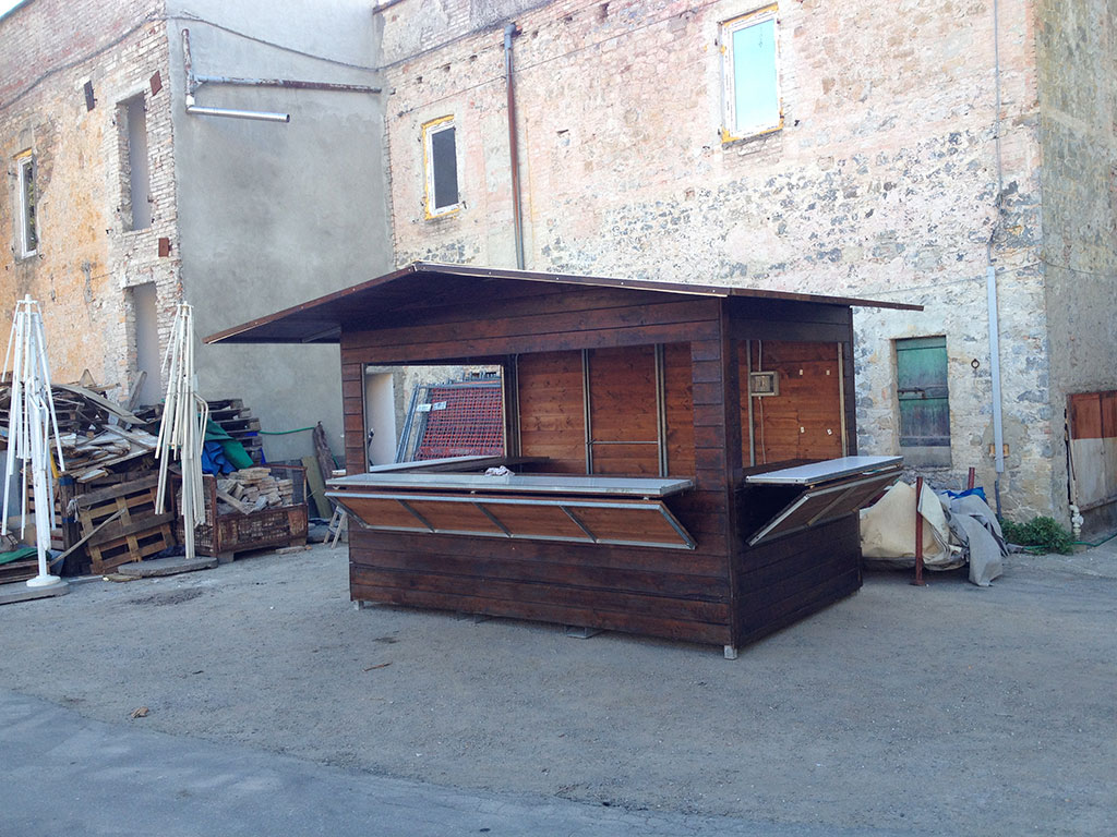 noleggio casetta in legno Sprech2