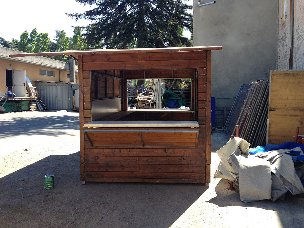 noleggio casetta in legno Sprech3